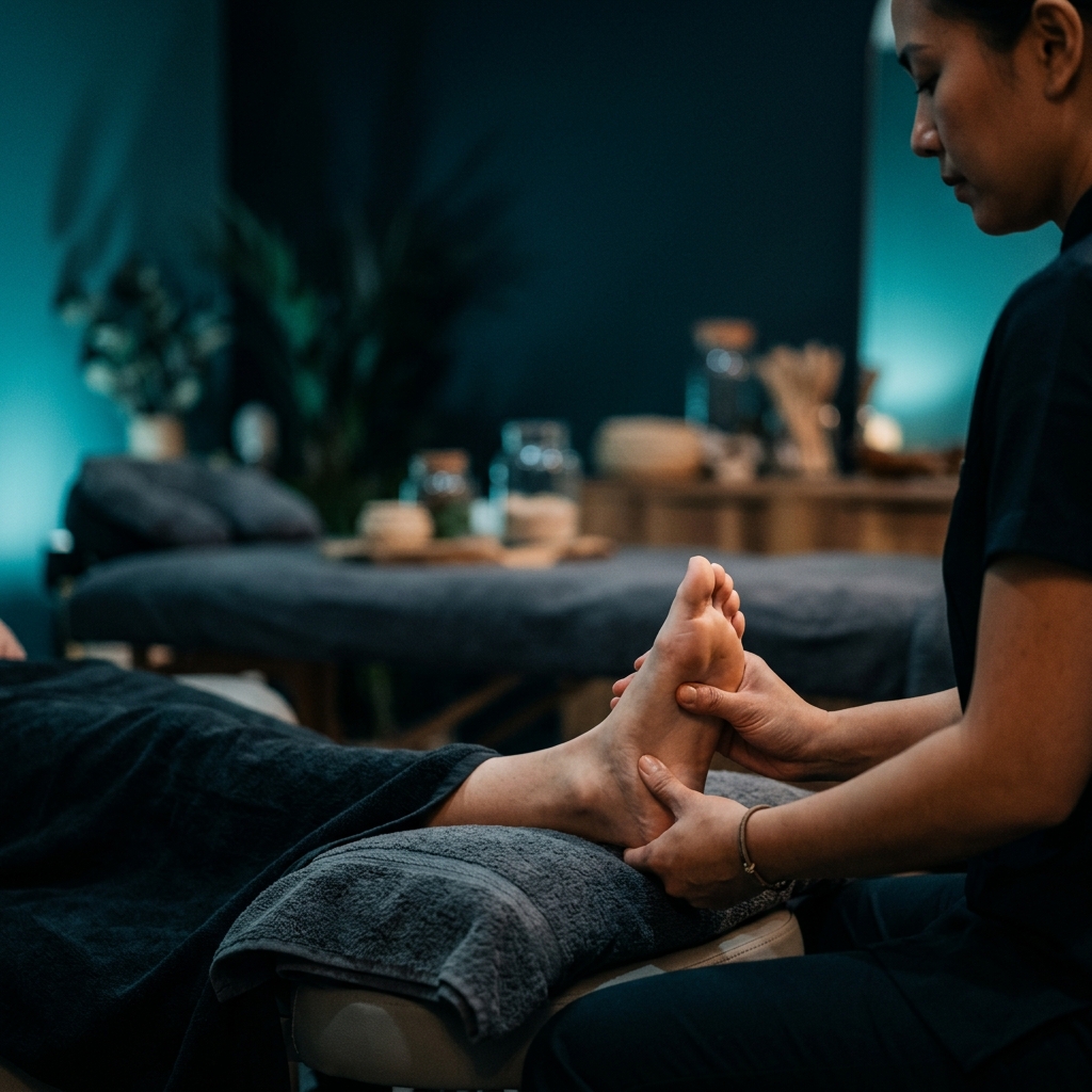 Sessão de Reflexologia